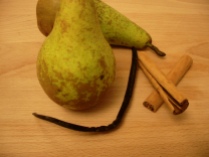 Pear, vanilla pod, cinnamon_1