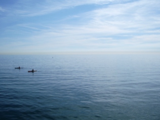 The ocean at Malibu