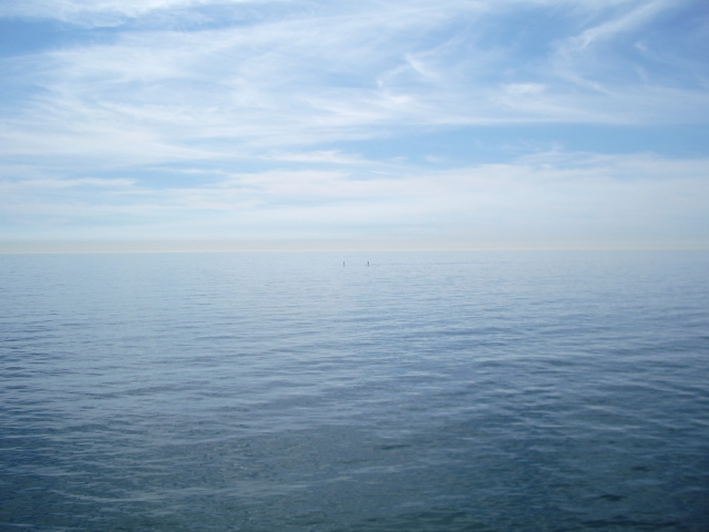 The ocean at Malibu