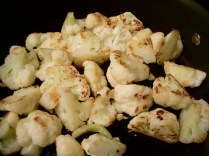 Chargrilled cauliflower